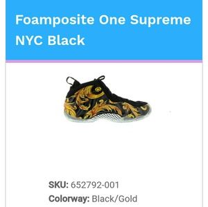 Pre owned Nike Foamposite